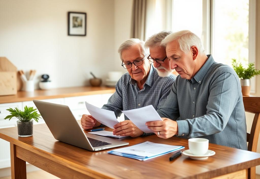 Senior couple at home — Steve and Mary case study.